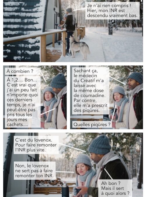 Un INR trop bas ? Hop ! Héparine !