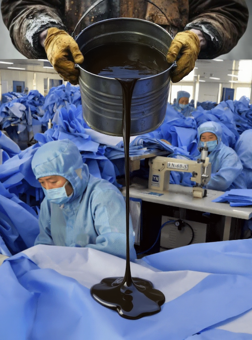 Un système de soins dépendant du pétrole